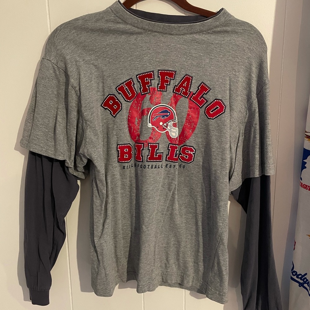 Buffalo Bills Layered Long Sleeve Tee